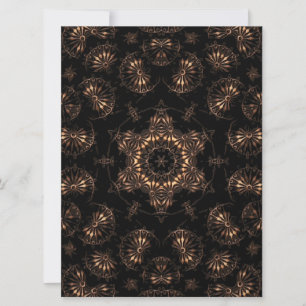 Convite Idade do Bronze Mandala