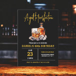 Convite Idade para Perfecção 60º Aniversário do Whiskey Me<br><div class="desc">Levante um copo para celebrar ao estilo com este Convite de aniversário de Whiskey Bourbon Adulto. Com uma design russa, mas sofisticada, inspirada em rótulos clássicos de uísque, este convite é perfeito para entusiastas de bons espíritos. Com uma tipografia ousada e tons ricos e terríveis, ele define o clima para...</div>