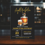 Convite Idade para Perfeição Whisky Charuto 60º Aniversári<br><div class="desc">Levante um copo para celebrar ao estilo com este Convite de aniversário de Whiskey Bourbon Adulto. Com uma design russa, mas sofisticada, inspirada em rótulos clássicos de uísque, este convite é perfeito para entusiastas de bons espíritos. Com uma tipografia ousada e tons ricos e terríveis, ele define o clima para...</div>