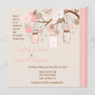 Convite ideal do casamento do verão