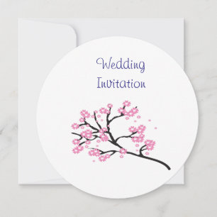 Convite Ideias de Casamento Elegante Moderno do Flor de Ce