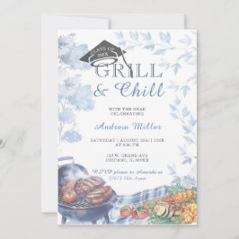 Convite Ideias de Modelo de Formatura Grill e Chill