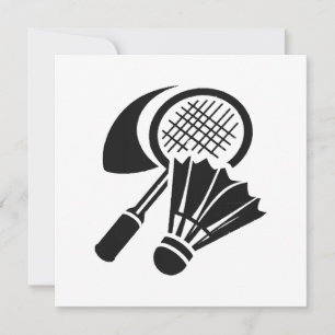 Convite Ideias de presentes de badminton