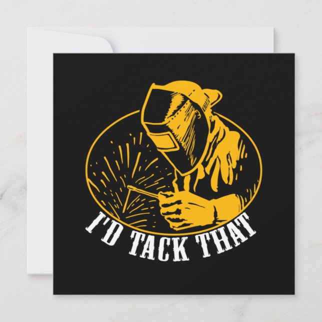 Convite Identificador Tack Aquela Soldadura (Frente)