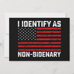 Convite Identifico Como Biden Engraçado Não Idêntico Trump