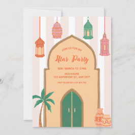 Convite Iftar Invitation | Arabian Night
