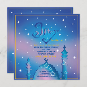 Convite Iftar Personalizado