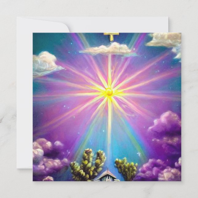 Convite Igreja Cruz de Céu (Frente)