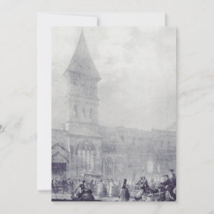 Convite Igreja da Abadia de São Filiberto em Tournus