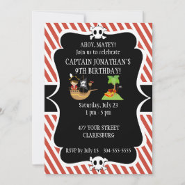 Convite Ilha Pirate