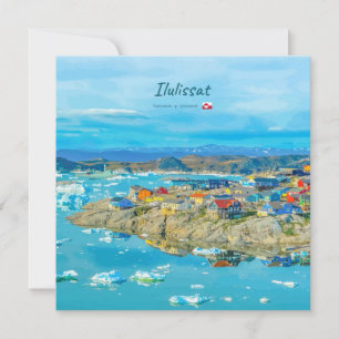 Convite Ilulissat, Groenlândia - Cidade dos Icebergs