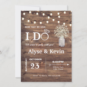 Convite Iluminação de celeiro para recepção de casamento c
