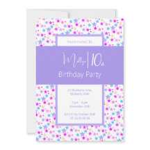 ilusima Rainbow Stars Purple Girls 10º Aniversário