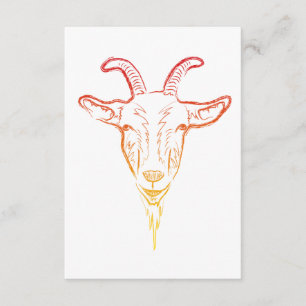 Convite ilustração da cabra