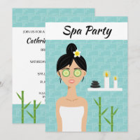 Ilustração de Mulher em Spa Dia de Spa Chá de Noiv