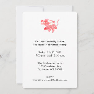 Convite Ilustração do Livro Vintage Hanuman