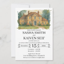 Ilustração Personalizada à Mão do Local de Eventos