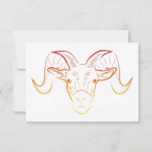 Convite ilustração ram