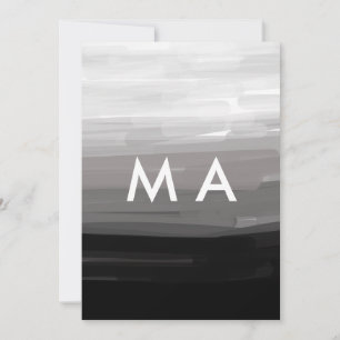 Convite Imagem de texto colorido com seu nome