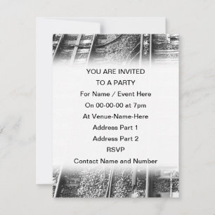 Convite Imagem Do Caminho De Ferro.