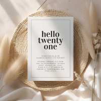 Imagem em branco preto moderno 21 anos de fotograf