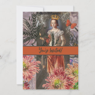 Convite Imagem Imporal de Astrologia Mulher Virgo