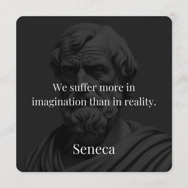 Convite Imaginação e Sofrimento: Sêneca sobre Percepção (Frente)