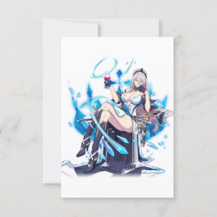 Convite Impacto Honkai 3º 崩 坏 3º Caráter Androide