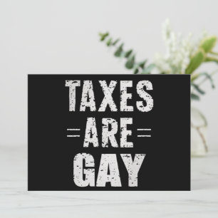 Convite Impostos São Gay