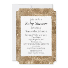 Impressão de Girafa Brilho Glamour Dourado 