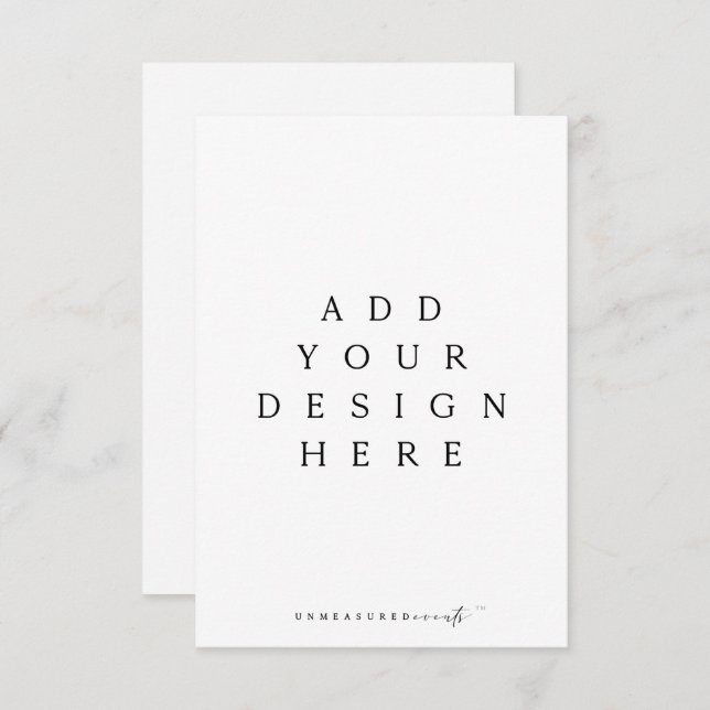 Convite Impressão de placa 3,5x5" (Frente/Verso)