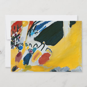 Convite Impressão III (Concerto) por Wassily Kandinsky