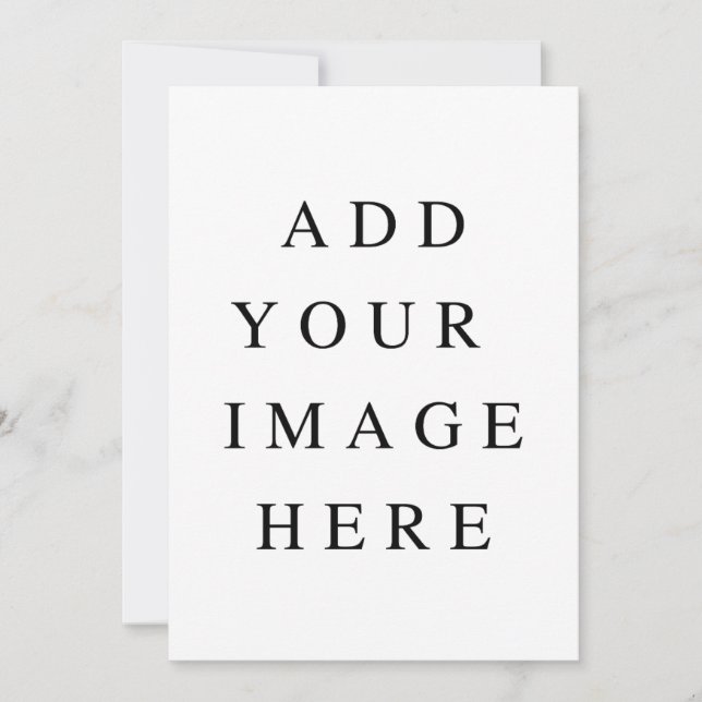 Convite impressão personalizado 5 x 7 (Frente)