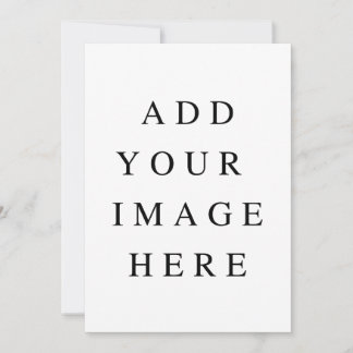 Convite impressão personalizado 5 x 7