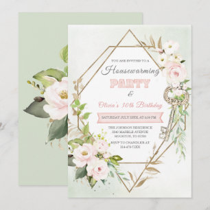 Convite Inauguração e Aniversário Personalizados