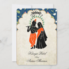 Convite Indian Wedding Invitations for USA