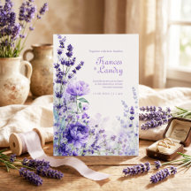 Índigo Roxo Aquarela Rosa Lavanda Florir