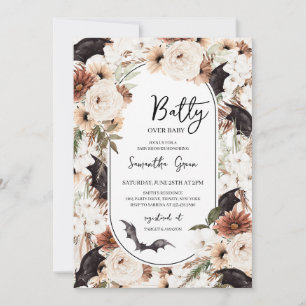 Convite Indo Batty para o Chá de fraldas