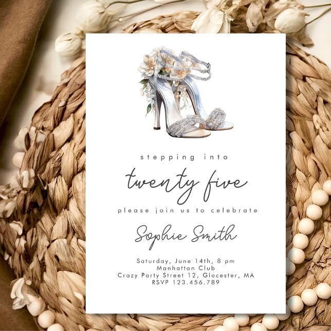 Convite Indo para...cor d'água festa de aniversário (Criador carregado)