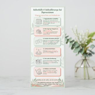 Convite Infoblatt Depressionen für Klienten/Patienten