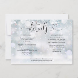 Convite Informações detalhadas do script de coração de flo