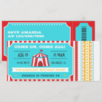 Ingresso do Circo Retrô para Festa de Aniversário 