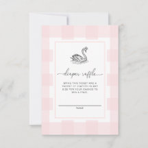 Ingresso para Sorteio de Fraldas Cisne Gingham Ros