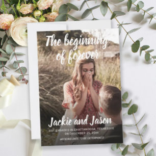 Convite Início do lançamento de fotos do Noivado para se