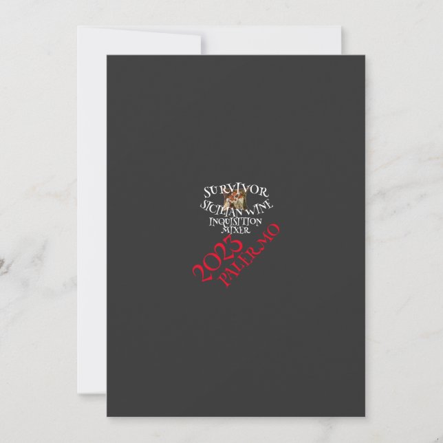 Convite Inquisição Espanhola (Frente)