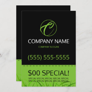 Convite Insecto do cuidado 5x7 do gramado