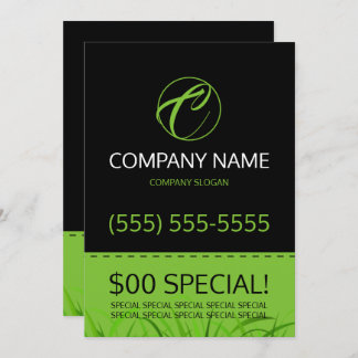 Convite Insecto do cuidado 5x7 do gramado