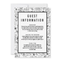 Inserção simples de informações florais de convida