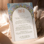Convite Inserir Casamento INFO Vintage Art Nouveau de Much<br><div class="desc">Cartão INFO de Casamento vintage Art Nouveau de Alphonse Mucha num design floral, romântico e caprichoso. Os florescimentos vitorianos complementam os tipos clássicos de arte deco fonts. Introduza as suas informações personalizadas e está concluído. Se você quiser alterar a design, clique no botão azul "Personalizar". Muito obrigado por considerar a...</div>