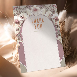 Convite Inserto de casamento Agradecer Arte Novo Antigo Co